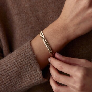 İtalyan S Gurmet Bileklik - Mg Gold