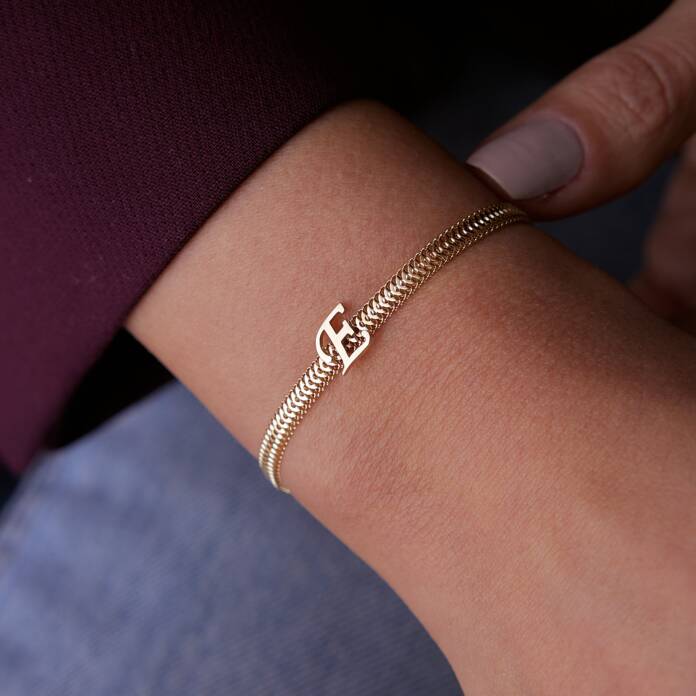 İtalyan Viyana Harf Bileklik - 2