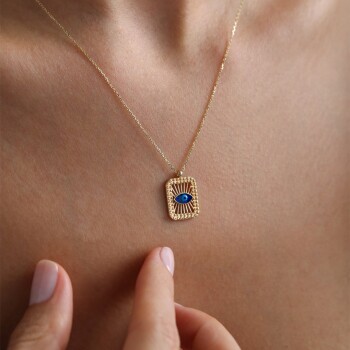 Izgara Eye Kolye - Cemart