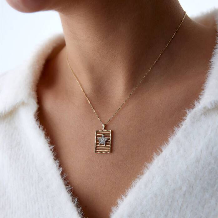 Izgara Yıldız Kolye - 2