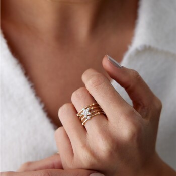 Izgara Yıldız Yüzük - Garo