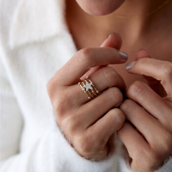 Izgara Yıldız Yüzük - Garo (1)