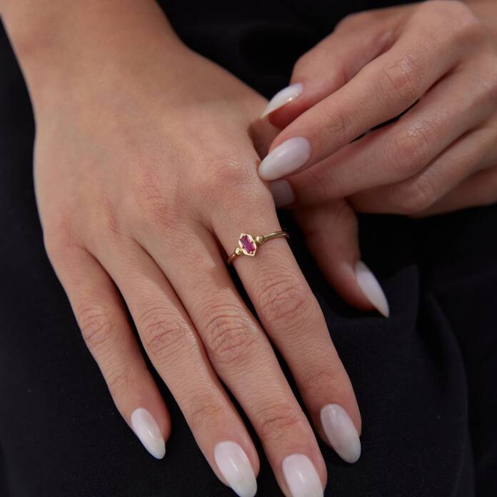 Jay Pembe Baget Yüzük - 3