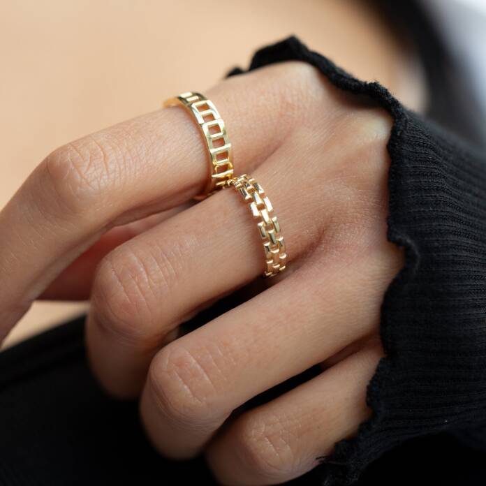 Kafes Detay Yüzük - 2