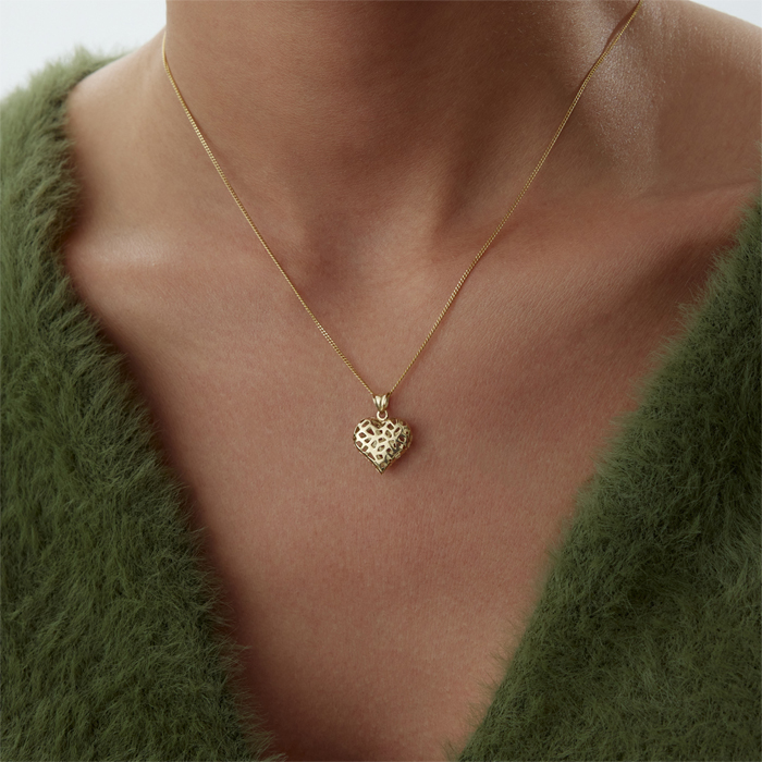 Kafes Kalp Kolye - Koçak