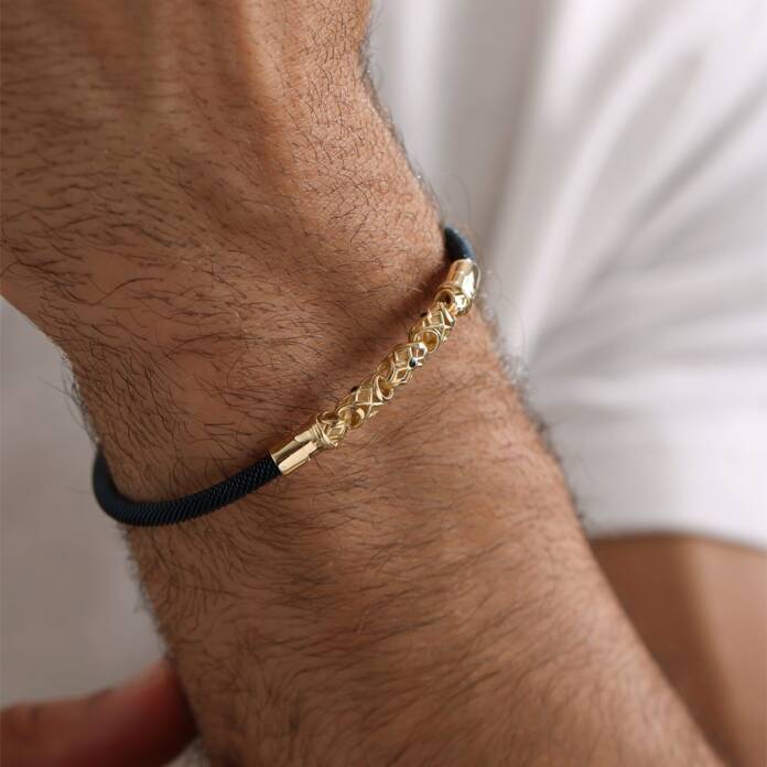 Kafes Sarmal Erkek Bileklik - 3