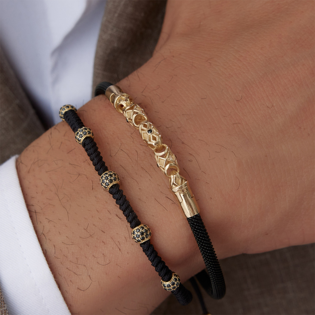 Kafes Sarmal Erkek Bileklik - 5