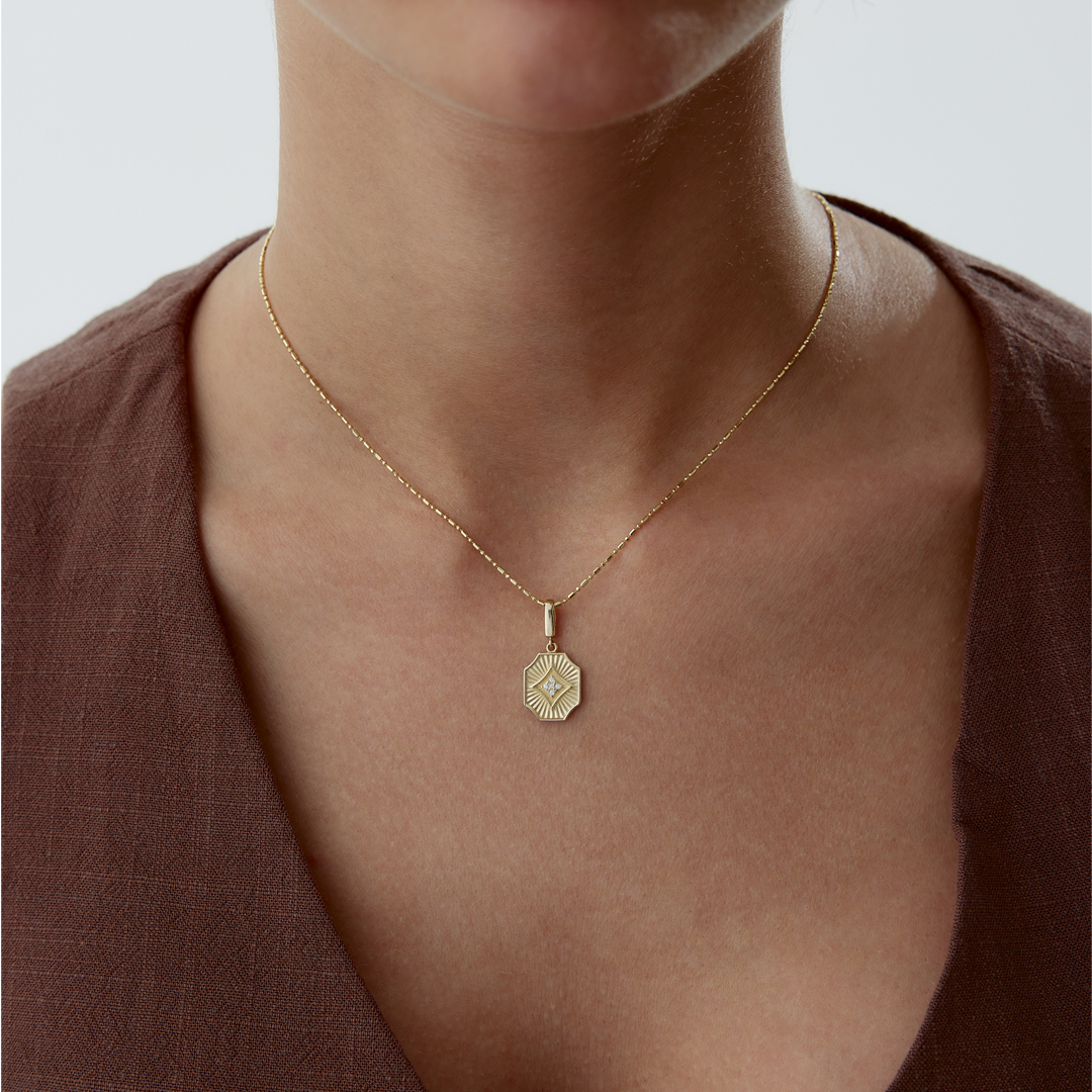 Kalemli Bright Kolye - 1