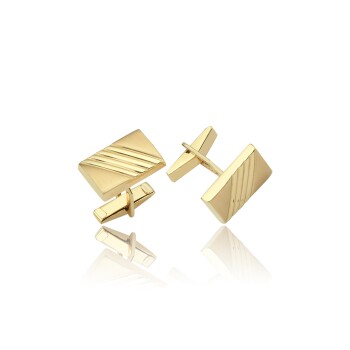 Kalemli Erkek Kol Düğmesi - Koçak