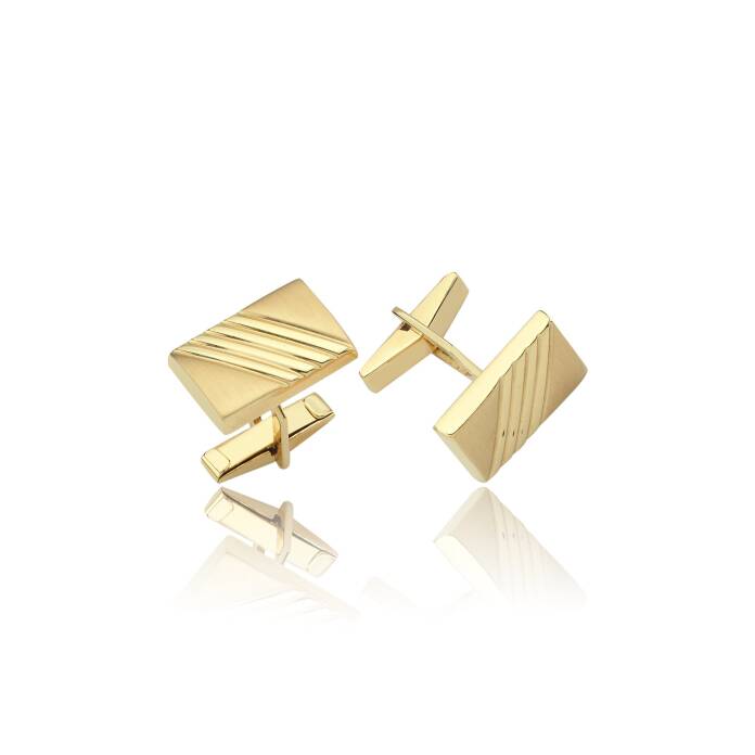 Kalemli Erkek Kol Düğmesi - 1