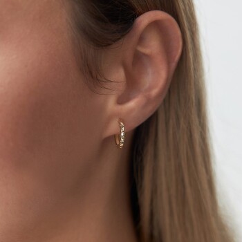 Kalemli Halka Küpe - Durin