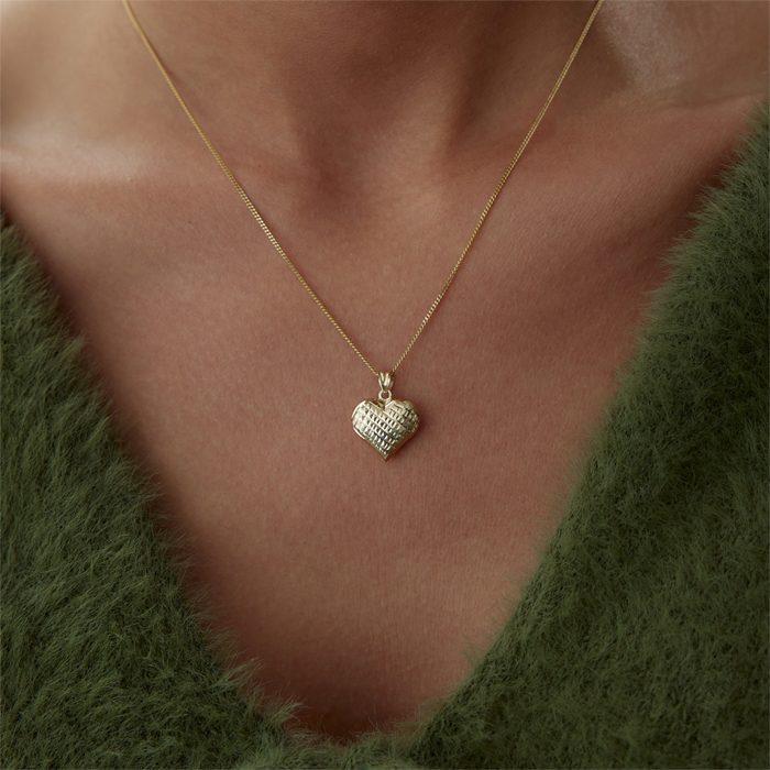 Kalemli Heart Kolye - Koçak (1)