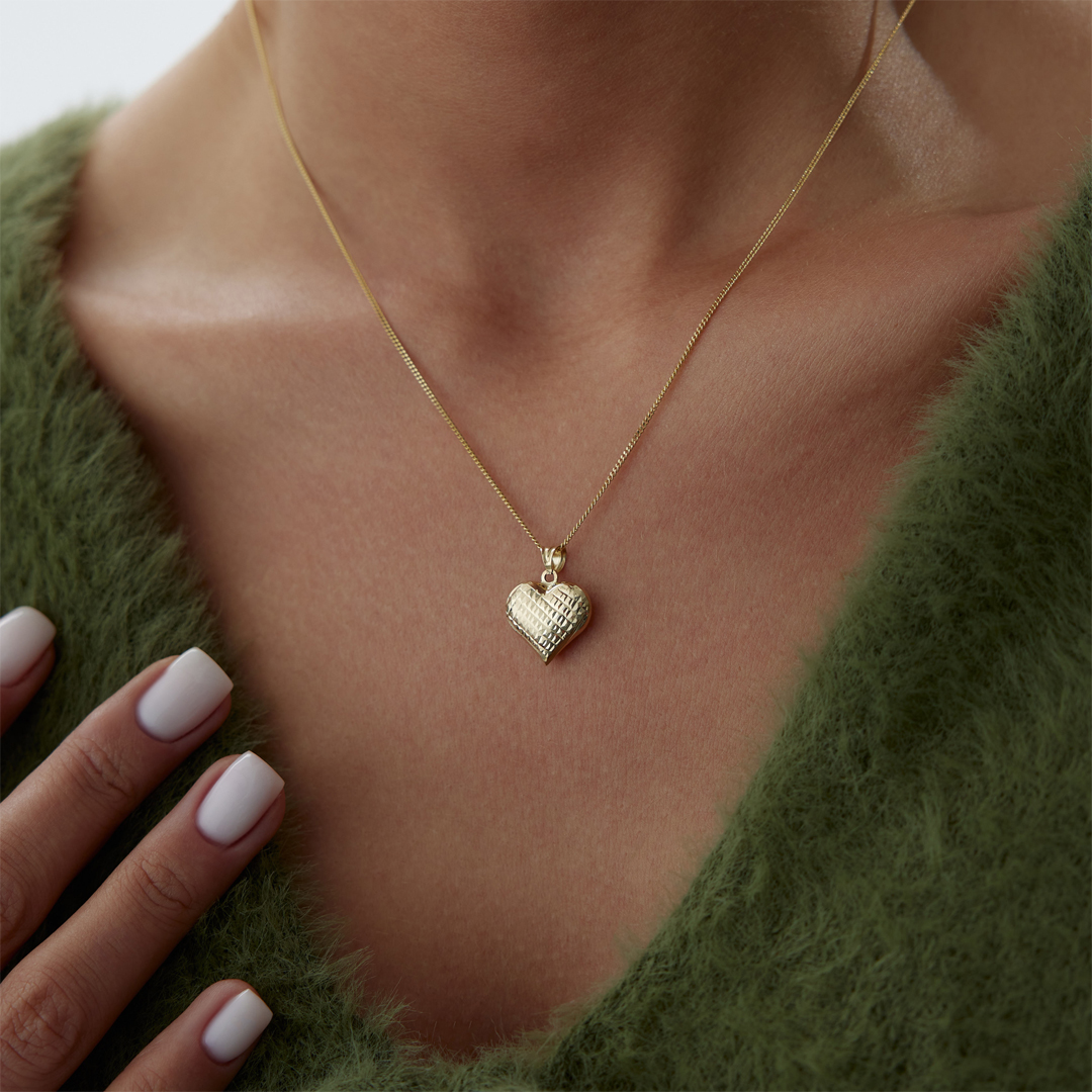 Kalemli Heart Kolye - 1