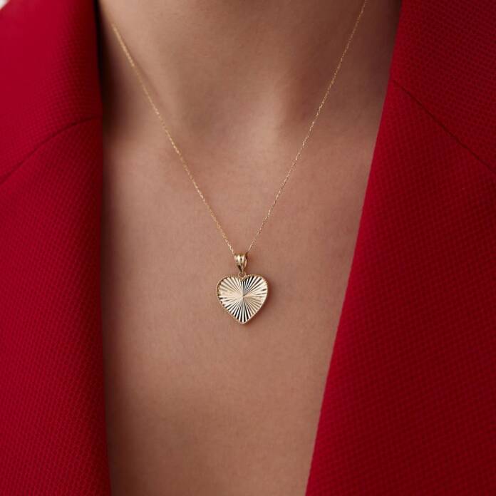 Kalemli Kalp Kolye - 3