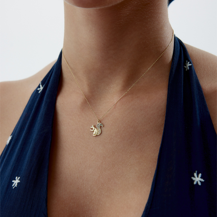 Kalemli Sincap Kolye - RİTİM (1)