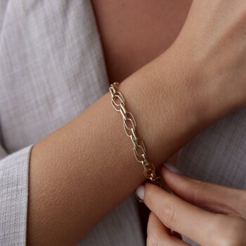 Kalemli ve Parlak Ataç Bileklik - Saren