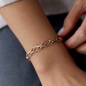 Kalemli ve Parlak Ataç Bileklik - Saren (1)