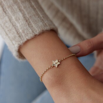 Kalemli Yıldız Bileklik - Mazi