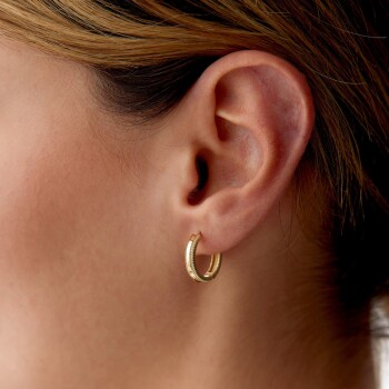 Kalın Ajda Küpe - Arax