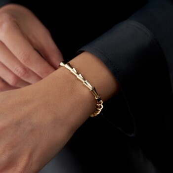 Kalın Bambu Bileklik - Özer