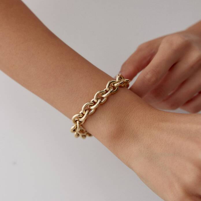 Kalın Doç Zincir Bileklik - 3