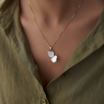 Kalp Kapaklı Kolye - Ador (1)