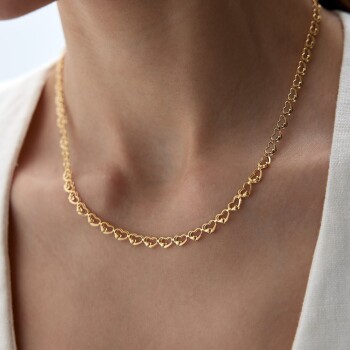 Kalp Motif Zincir - İstor