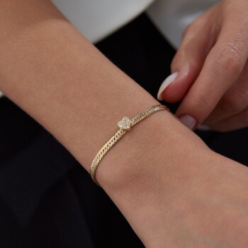 Kalp Snake Bileklik - Özkonak (1)