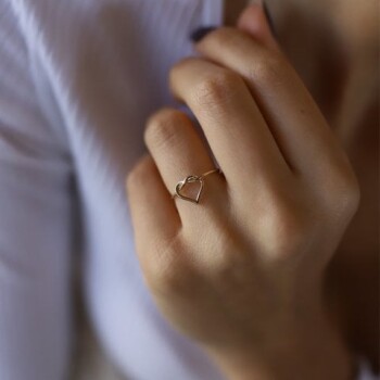 Kalpli Düğüm Yüzük - Alen (1)