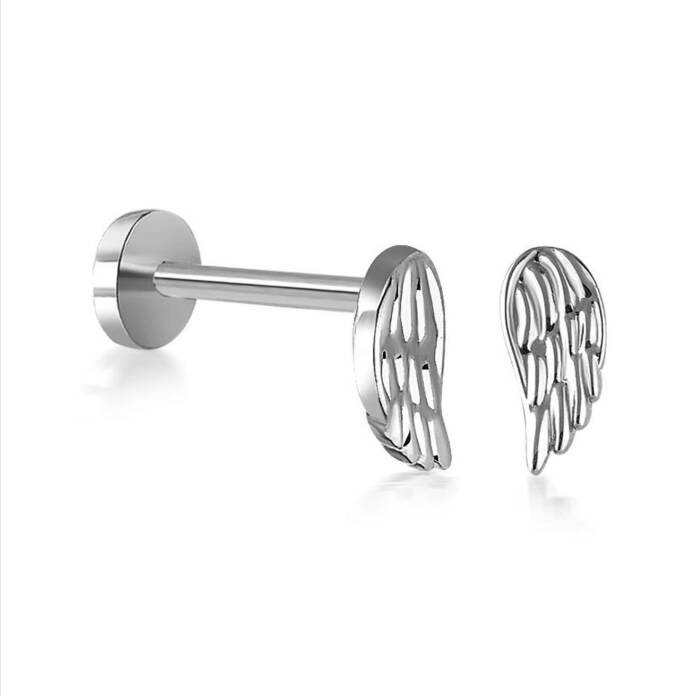 Kanat Model Tragus Piercing - 4