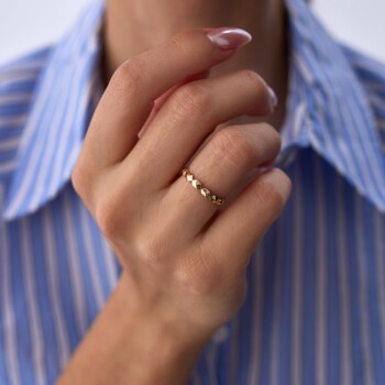 Kapsul Prizma Yüzük - Rayna