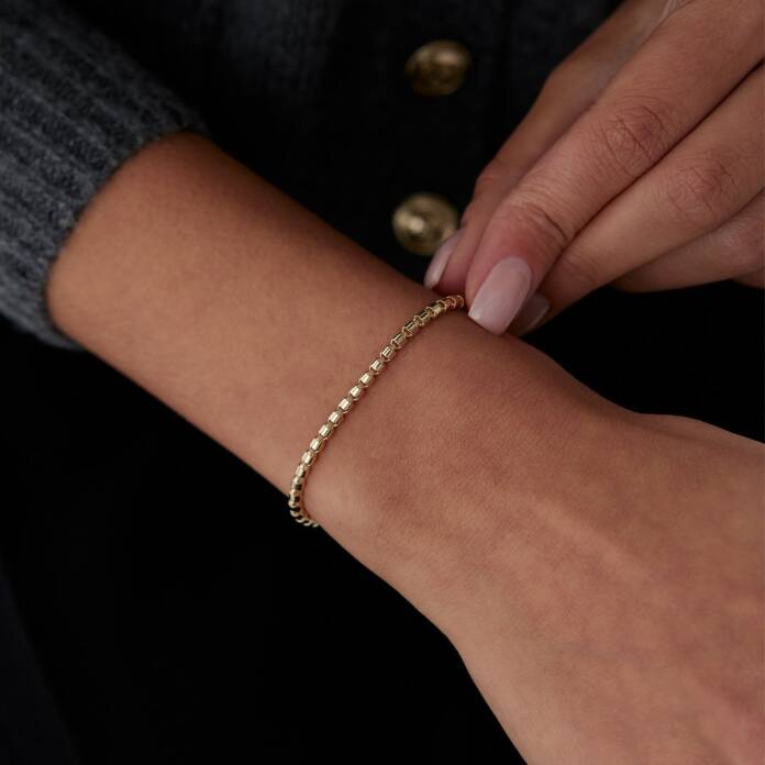 Kapsül Zincir Bileklik - 1