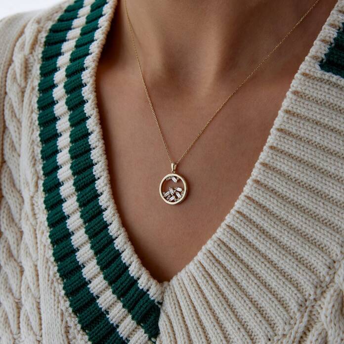 Kar Küresi Baget Kolye - 2