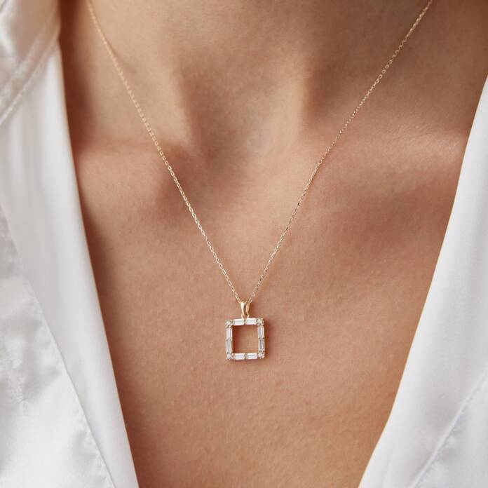 Kare Baget Kolye - 1