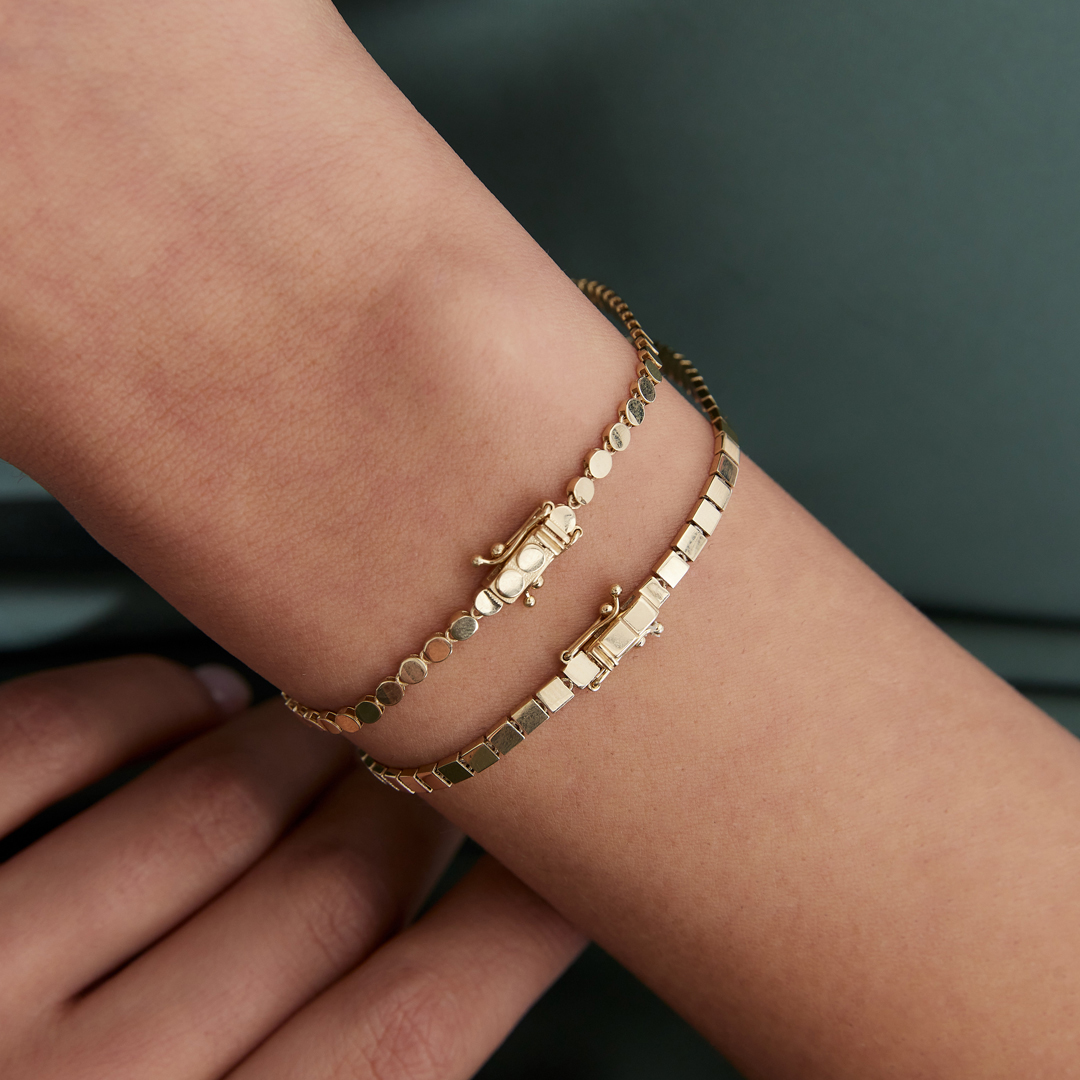 Kare Chocolate Bileklik - 4