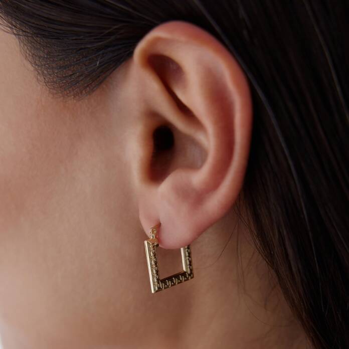 Kare Greek Küpe - 2