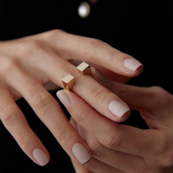 Kare Mıknatıs Yüzük - Rayna (1)