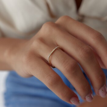 Kare Parça Yüzük - 3