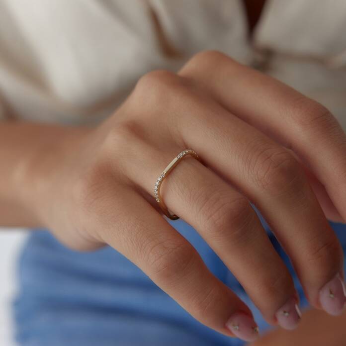 Kare Parça Yüzük - 3