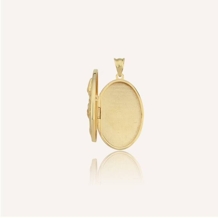 Karma Buket Mat Kapaklı Kolye Ucu - 2