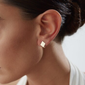 Karo Plaka Küpe - Alen