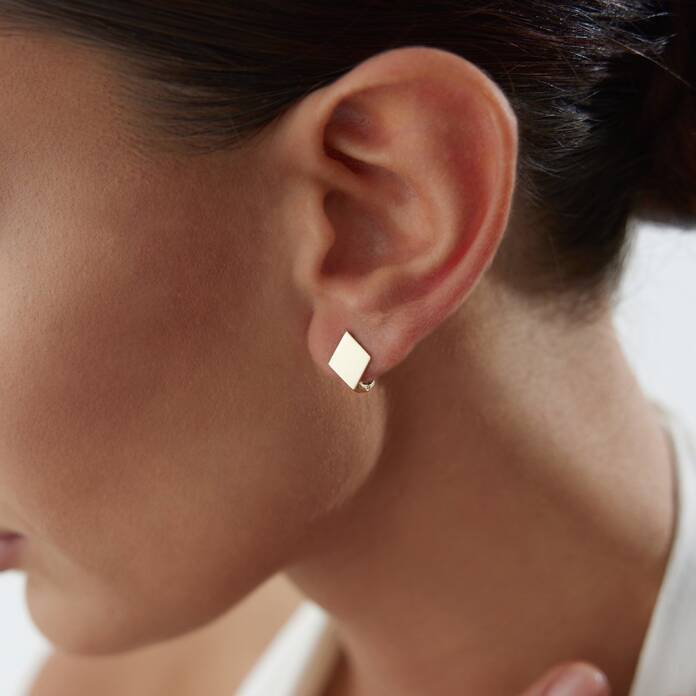 Karo Plaka Küpe - 3