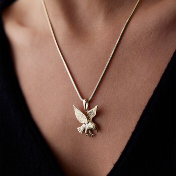 Kartal Madalyon Kolye - Koçak