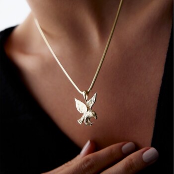 Kartal Madalyon Kolye - Koçak (1)