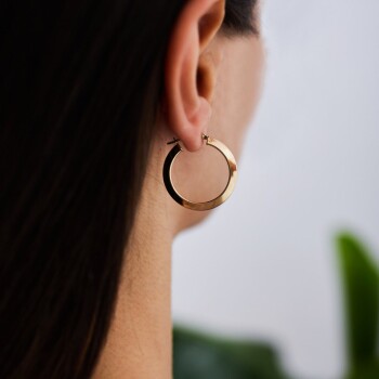 Kavis Halka Küpe - Tuana