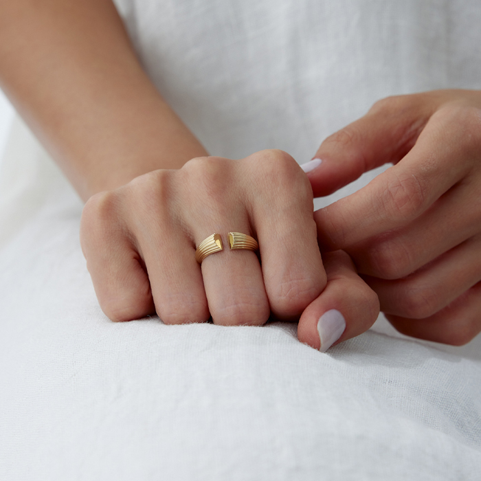 Kavuşan Mussels Yüzük - 3