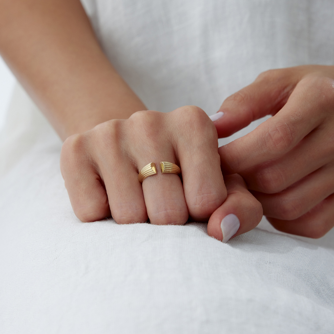 Kavuşan Mussels Yüzük - 3