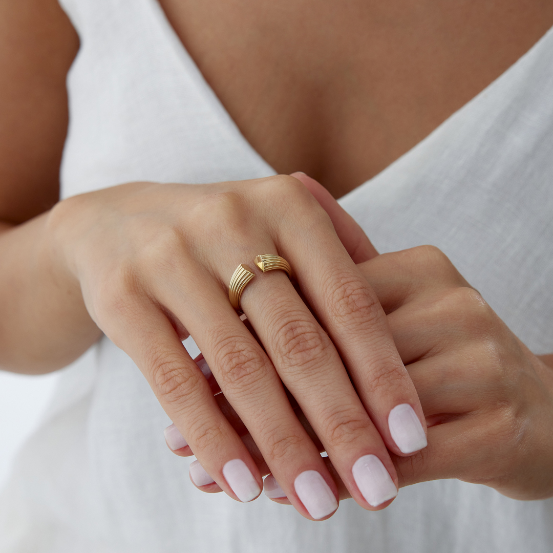 Kavuşan Mussels Yüzük - 2