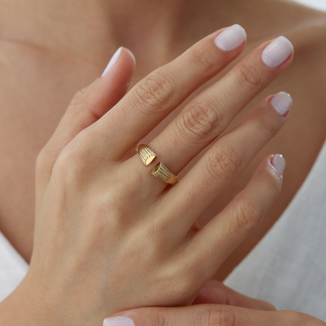 Kavuşan Mussels Yüzük - 1