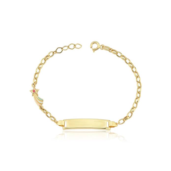 Kayan Yıldız Doç Zincir Çocuk Künyesi - 1